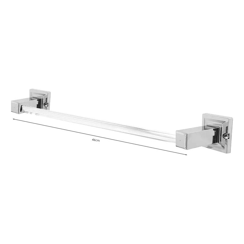 Juego Accesorios Baño 6 Piezas Cromo