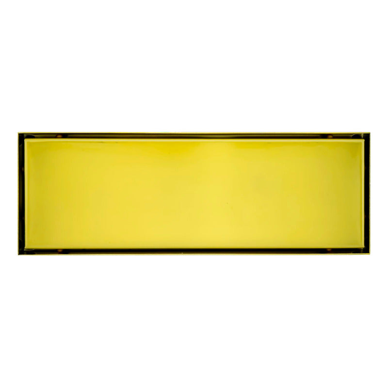 Rejilla De Piso Invisible 30*10cm Troya Vintage Dorado