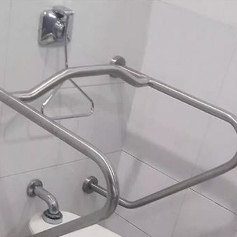 Barra De Seguridad Para Sanitario, Acero Inoxidable