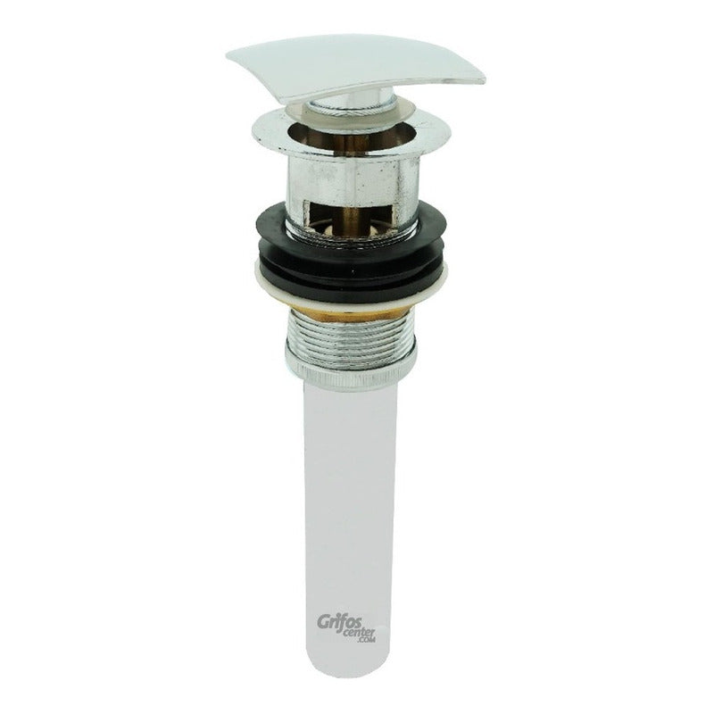 Desagüe De Push Tapa Cuadrada Con Rebose