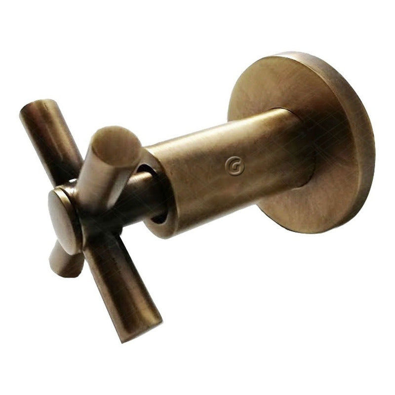 Registro + Ducha 20cm Vintage Bronce Antiguo