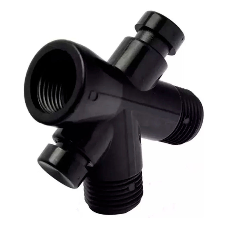 Desviador De Ducha Color Negro