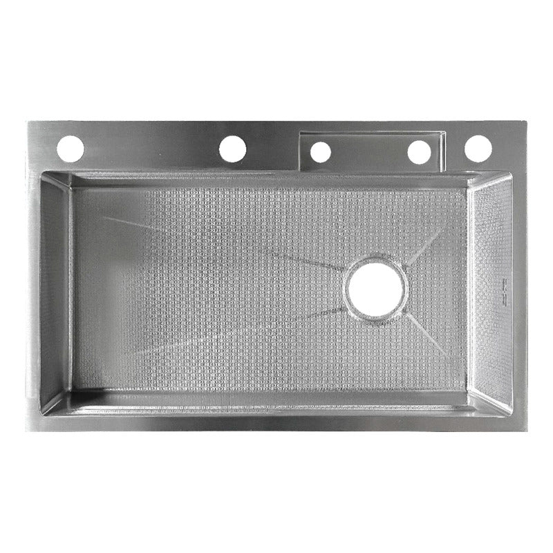 Lavaplatos Inteligente Plateado 75x46cm+griferia Lluvia