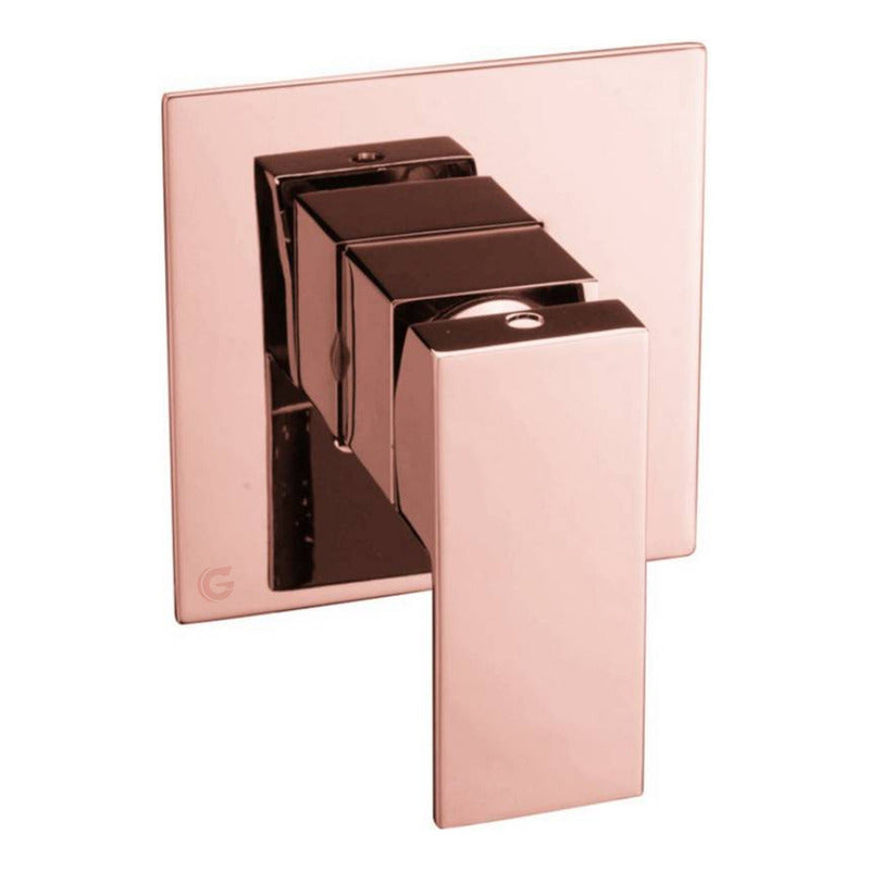 Monocontrol De Ducha Lujo Vintage Rose Gold
