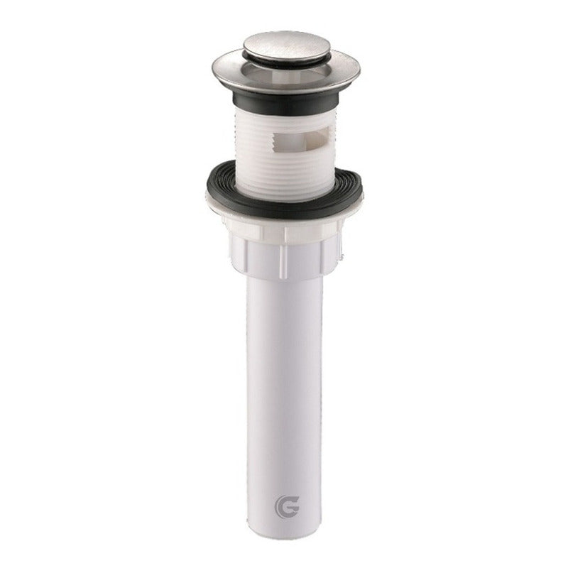 Desagüe De Push Plástico Con Rebose