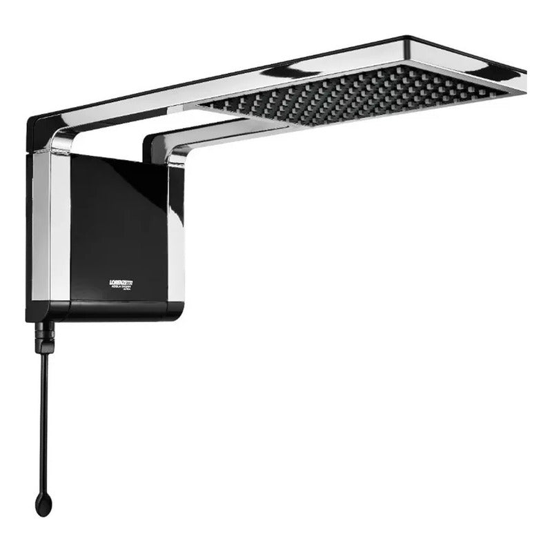 Ducha Lorenzetti Acqua Storm Negro Cromo Ultra 110v-127v