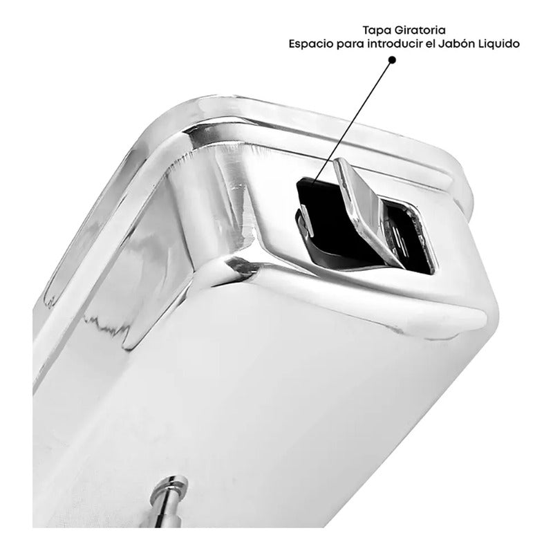 Dispensador Antibacterial Jabón 800ml Institucional