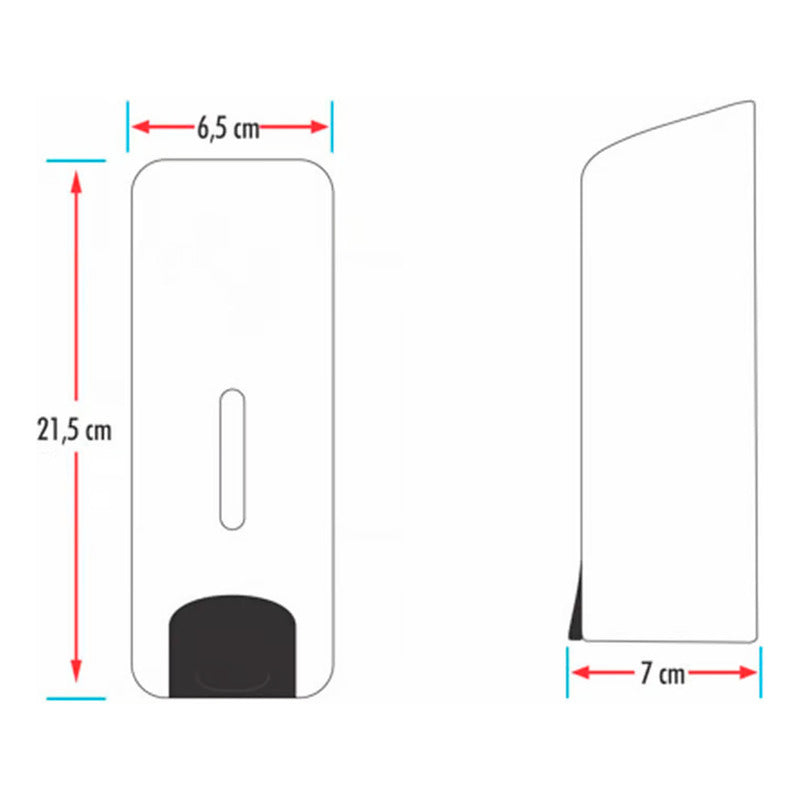 Dispensador De Jabon Liquido Blanco