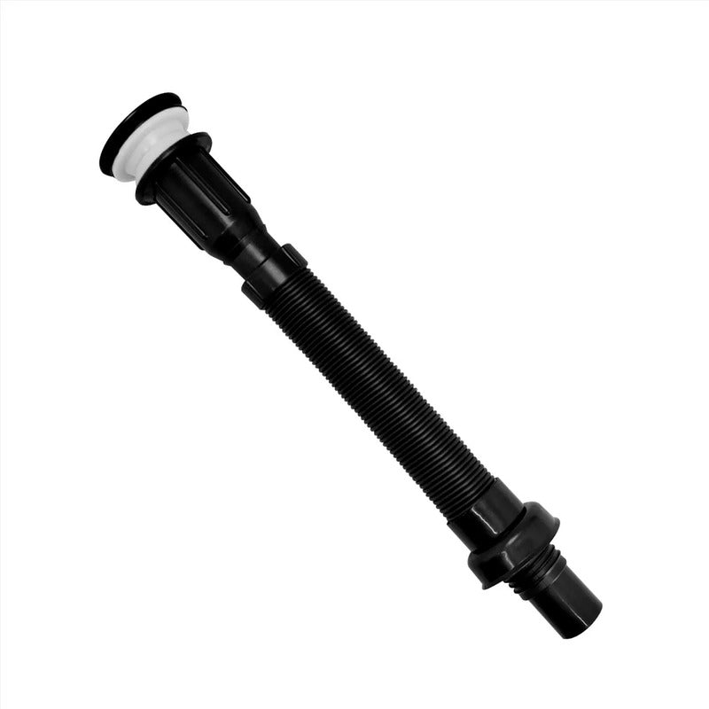 Desagüe Push Tipo Hongo Con Sifón Integrado Pvc Negro