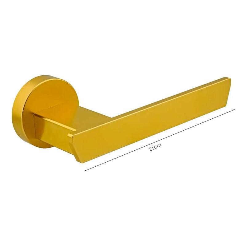 Portarrollo Para Baño Aluminio Dorado Cepillado Amat