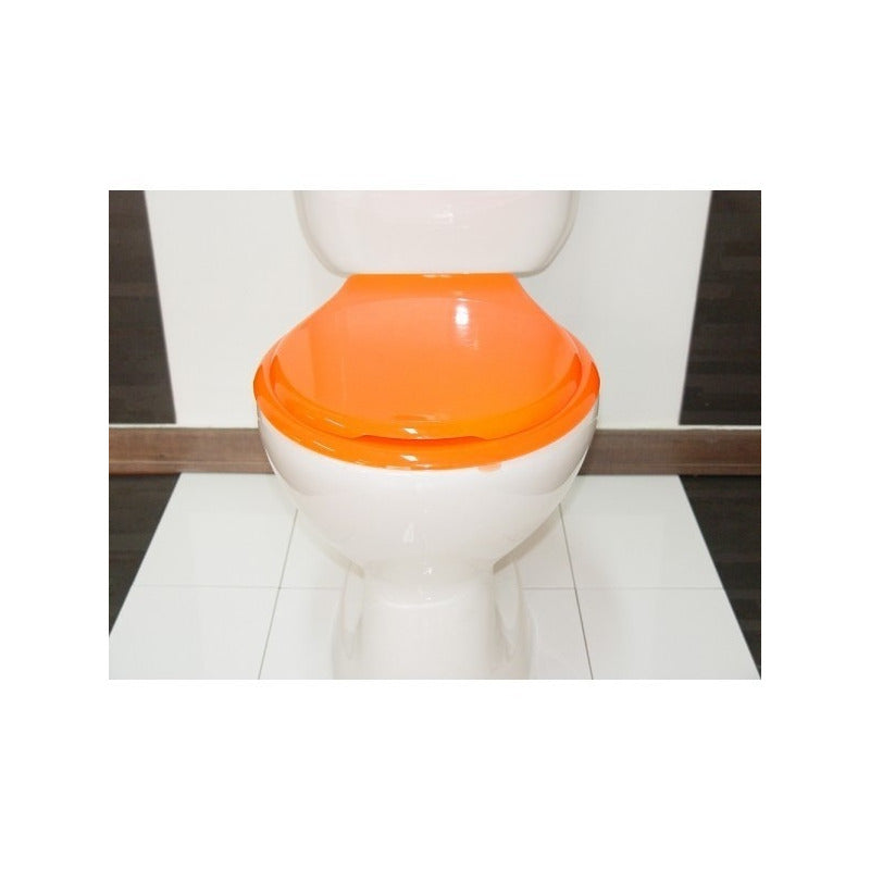 Asiento Sanitario Universal Belo Naranja