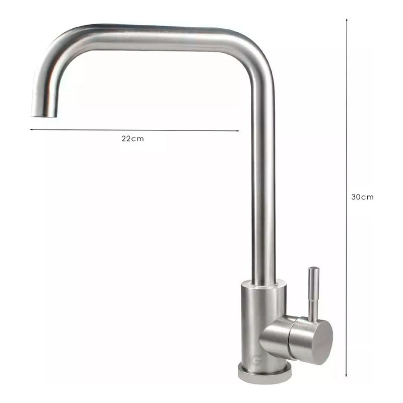 Combo Lavaplatos 60*45cm+griferia Plateada+dispensador Y Acc