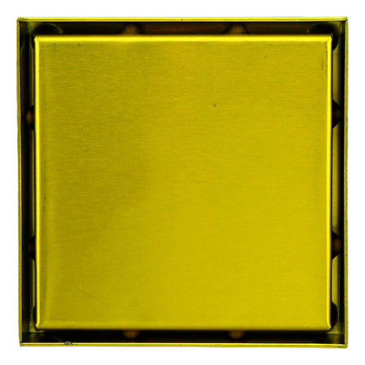 Rejilla De Piso Cuadrada 10x10cm Muisca Oro Vintage