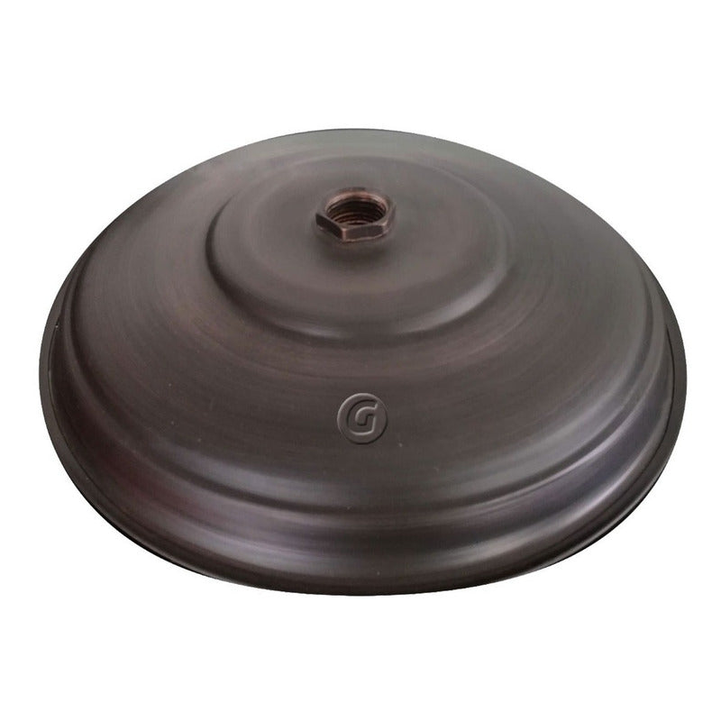 Ducha Vintage 20cm Cobre Oscuro