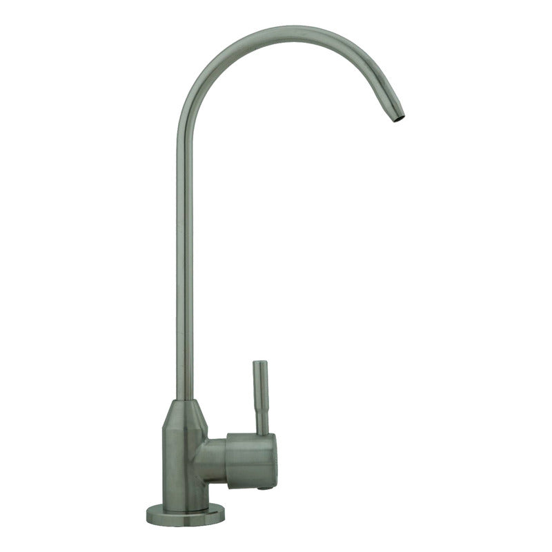 Grifería Filtro Agua Fría Cuello Ganso Palanca (3/8)