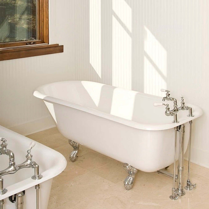 Tina Bañera Cipres Patas Fenix Vintage 1,40mt X 65 X 60cm