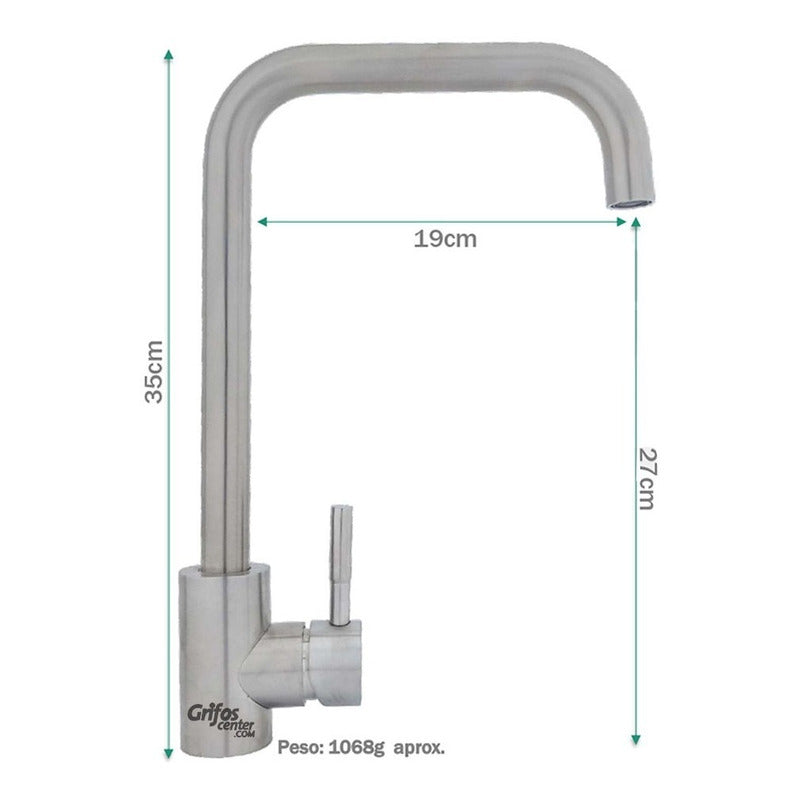 Llave Monocontrol Para Cocina
