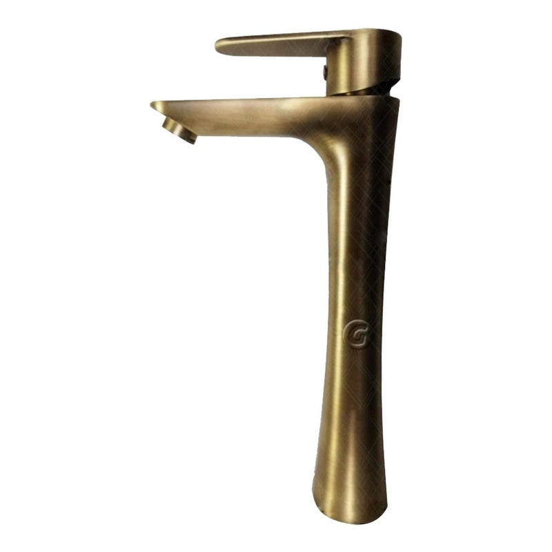 Griferia Mezclador Monocontrol Vintage Bronce Antiguo