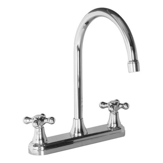 Grifería Lavaplatos Monocontrol Cromada Calima