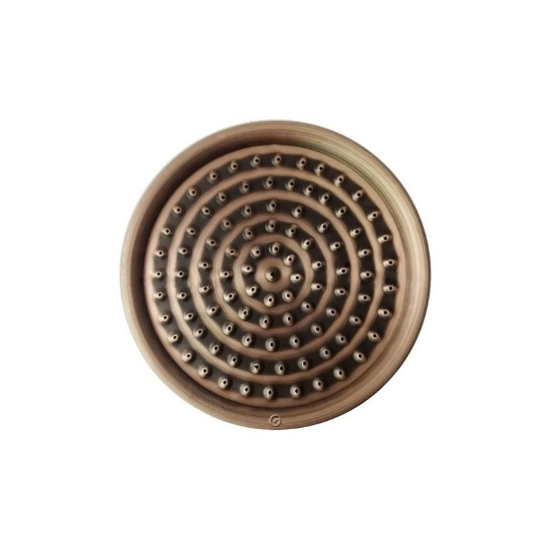 Ducha 30cm Vintage Bronce Antiguo