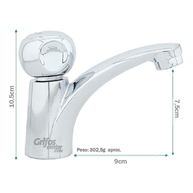 Llave Lavamanos Agua Fria