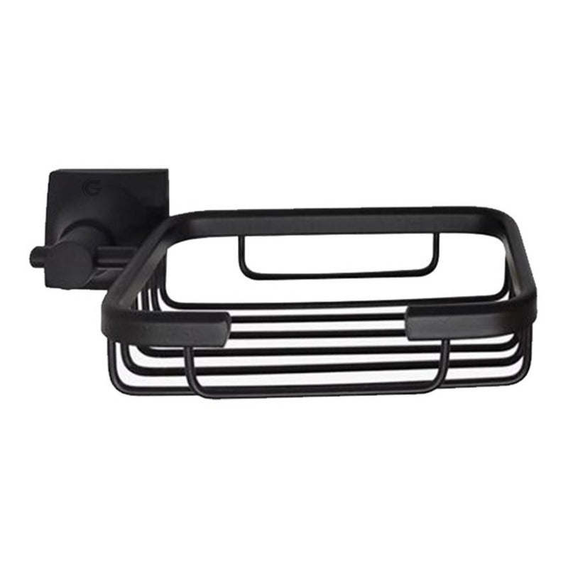 Juego De Accesorios Para Baño Negro Mate X6 Piezas