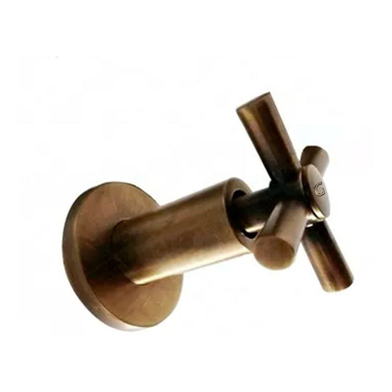 Registro Ducha Bronce Antiguo -vitage-