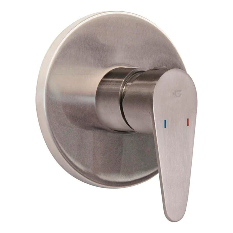 Mezclador Ducha Monocontrol Acero Vermont