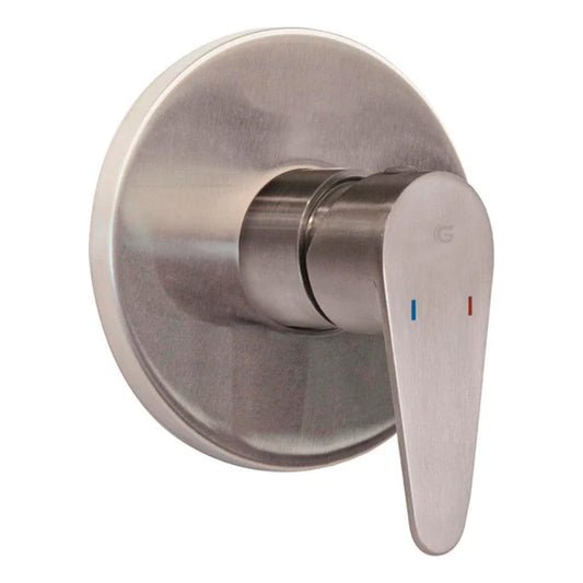 Mezclador Ducha Monocontrol Acero Vermont