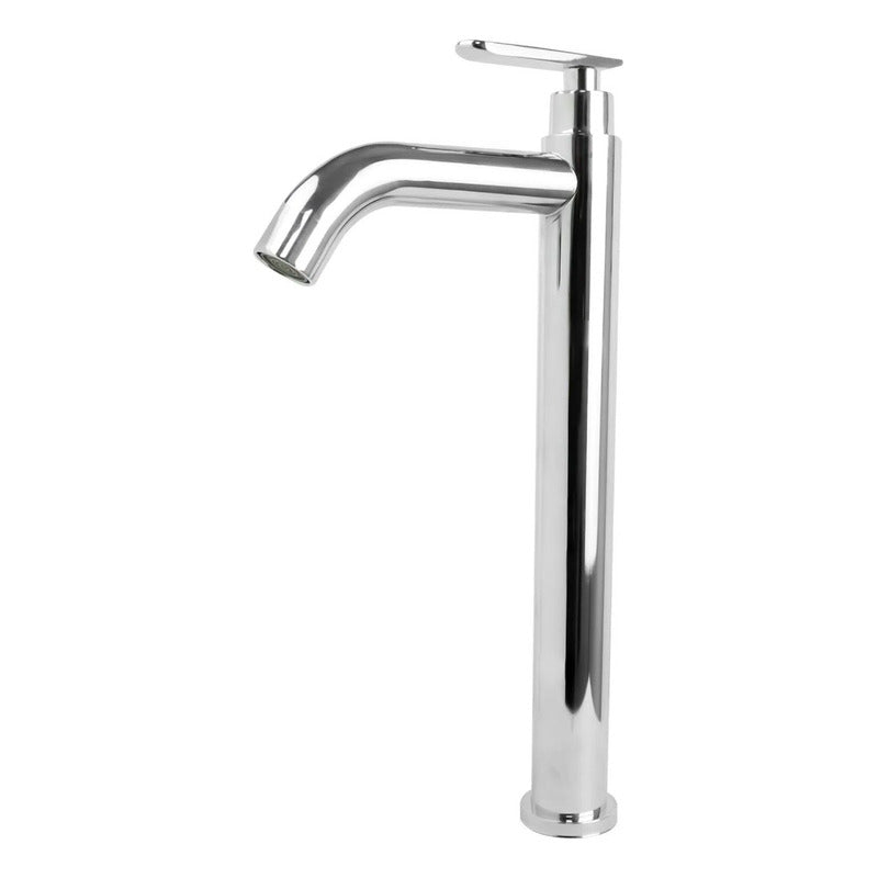 Kit Ducha 15cm +griferia Agua Fria+monocontrol Redondo Cromo