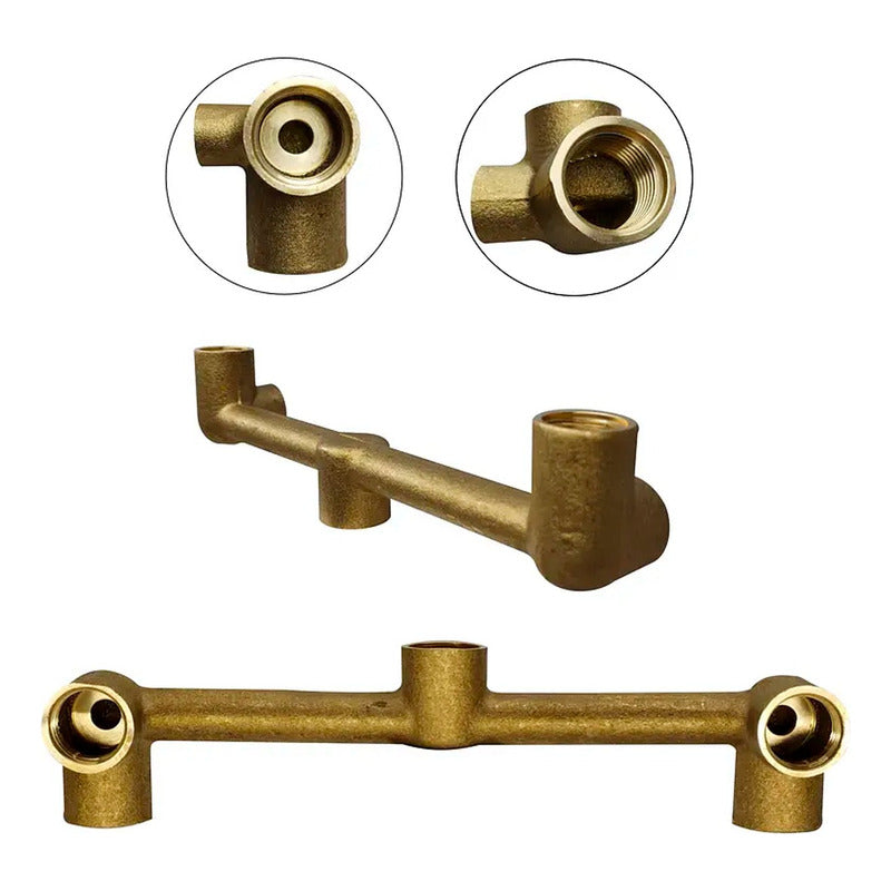 Cuerpo En Bronce Para Mezclador 8 Pulgadas Para Ducha