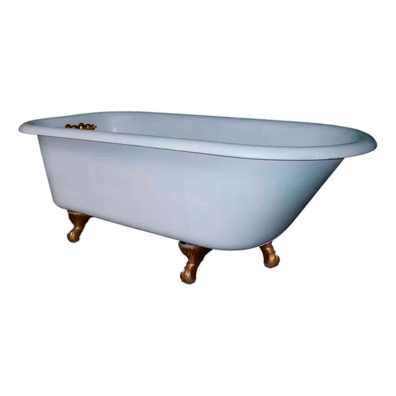 Tina Bañera Cipres Patas Fenix Vintage 1,40mt X 65 X 60cm
