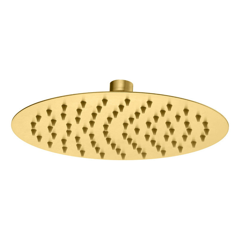 Regadera Ducha Oro Gold Redonda 12 Pulgadas
