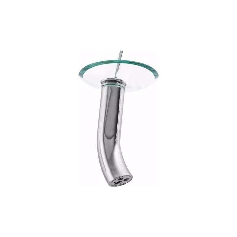 Griferia Monocontrol Cascada Cristal Alta.