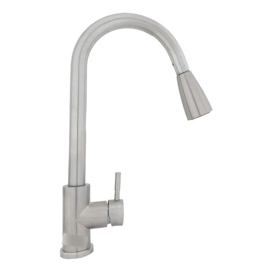 Grifería Lavaplatos Monocontrol Extraíble Satin