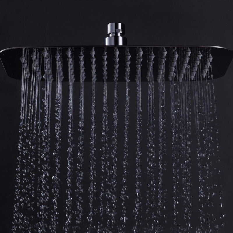 Regadera Ducha 20x30cm + Tubo Cromado