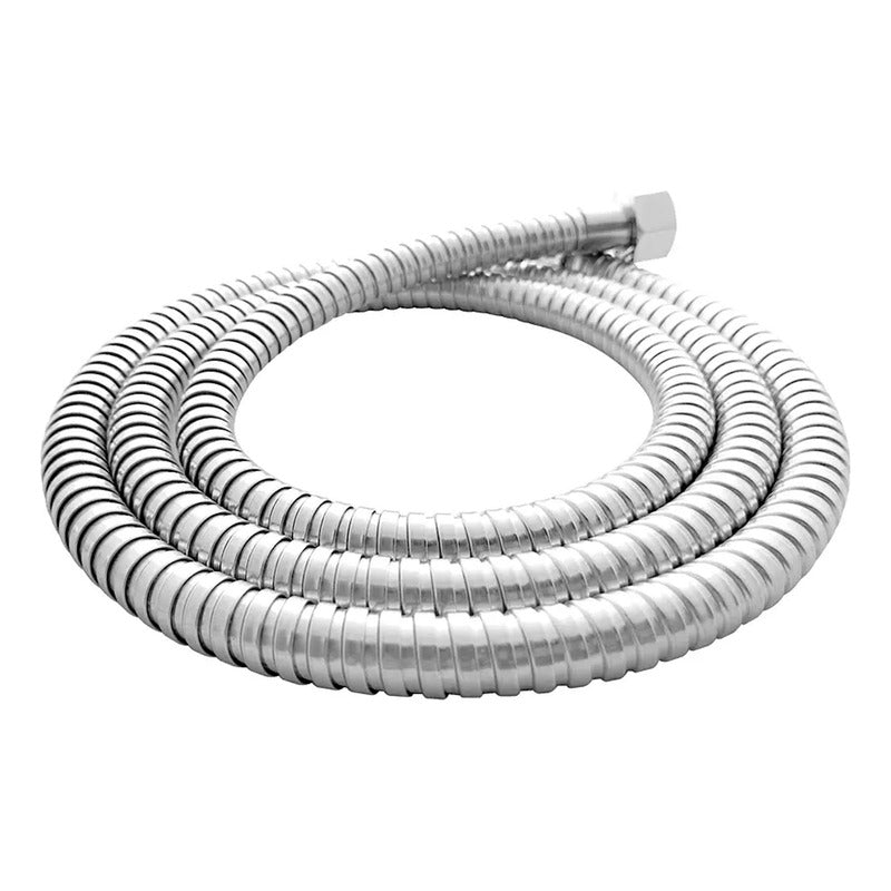 Teleducha Redonda + Soporte + Manguera Flexible Swert