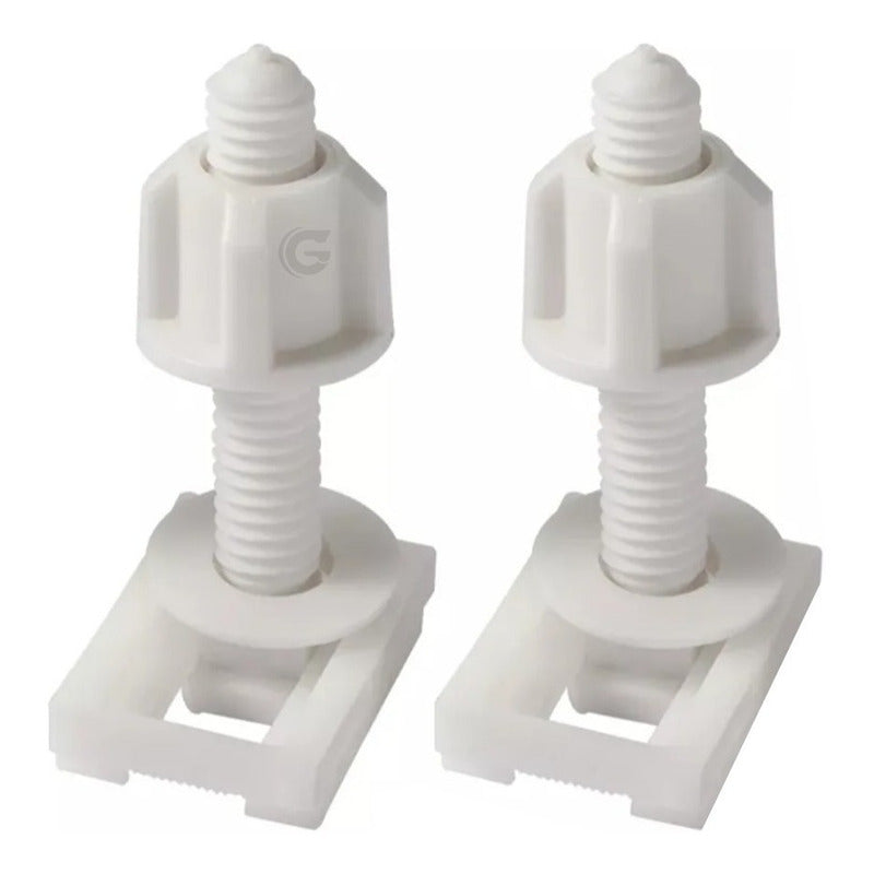 Tornillo Plástico Para Asiento Caída Lenta Base 4cm