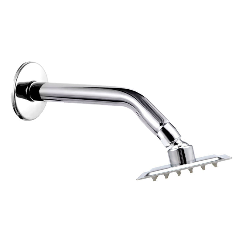 Regadera Ducha Cuadrada De 10cm (4puLG) + Tubo