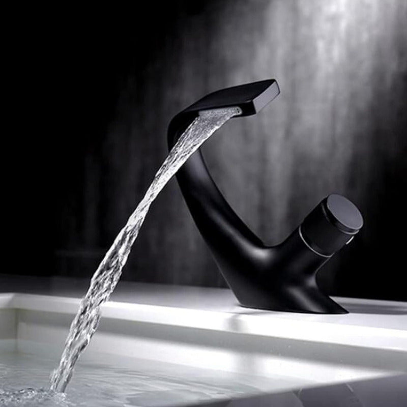 Grifería Llave Lavamanos Monocontrol Cascada