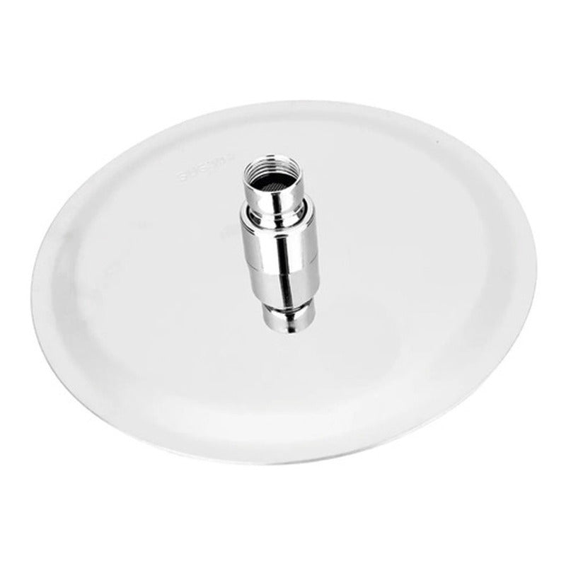 Regadera Redonda En Acero Inoxidable De 8 Pulgadas