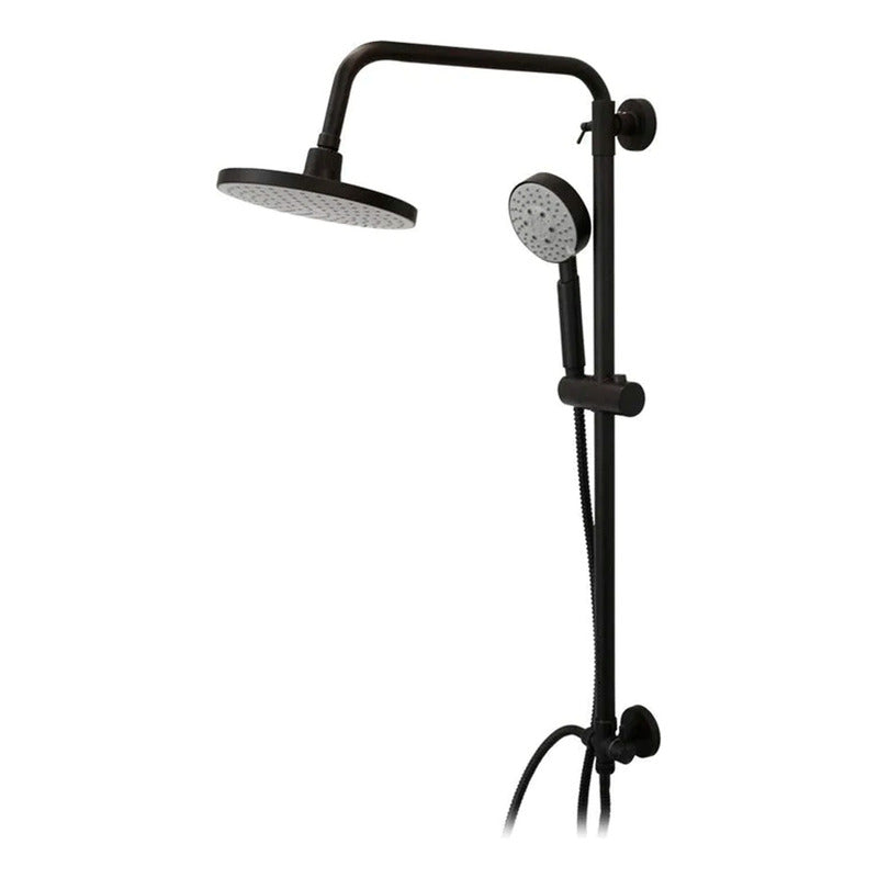 Columna De Ducha Venti Negro Mate