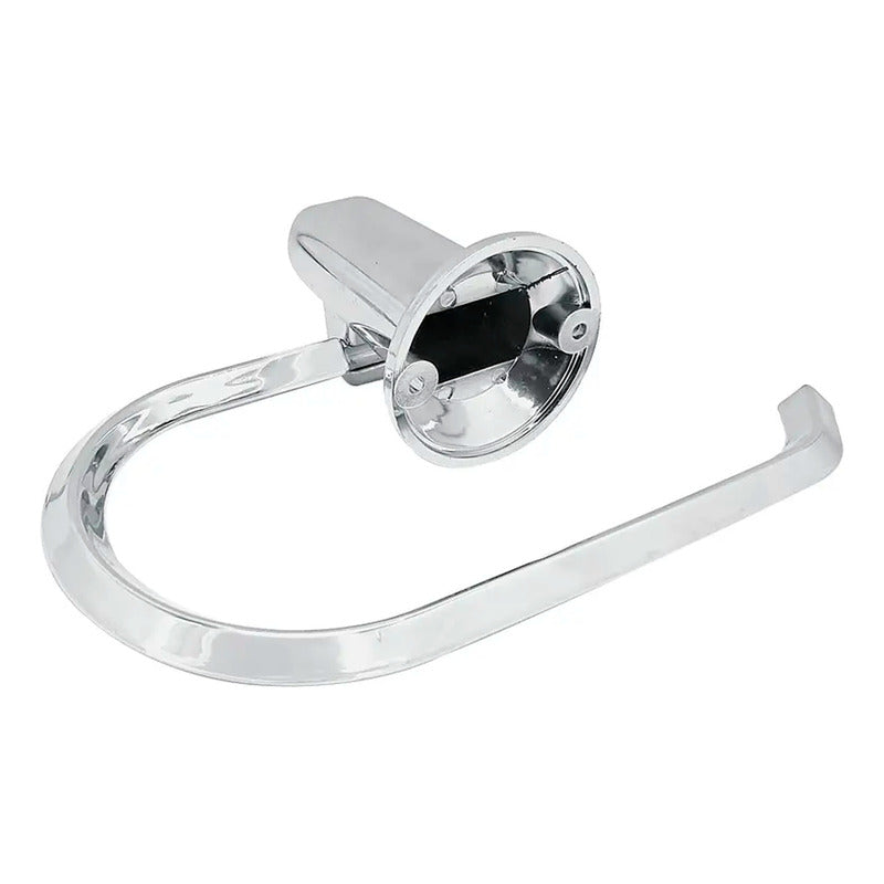 Portarrollo Para Baño (papelera) Base Redonda Abs