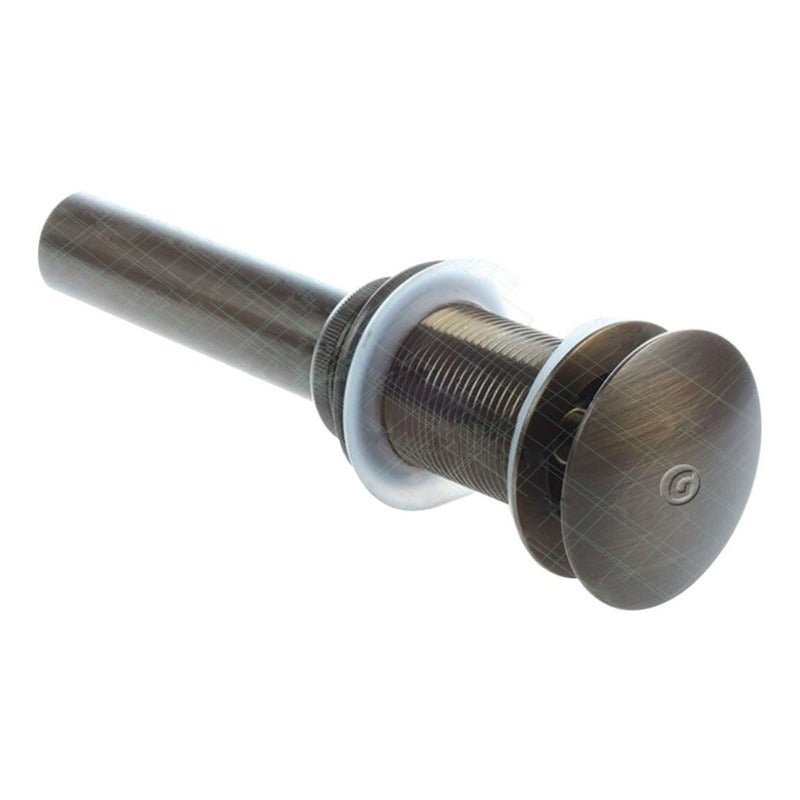 Desague Push Vintage Bronce Oscuro