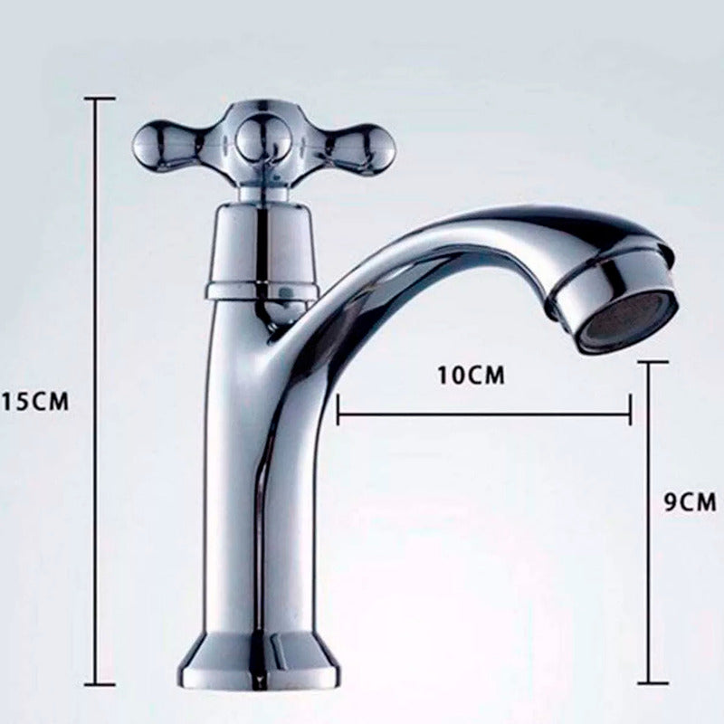 Kit Placa Lavamanos 91*46.5cm+griferia Agua Fria+push Flex.5