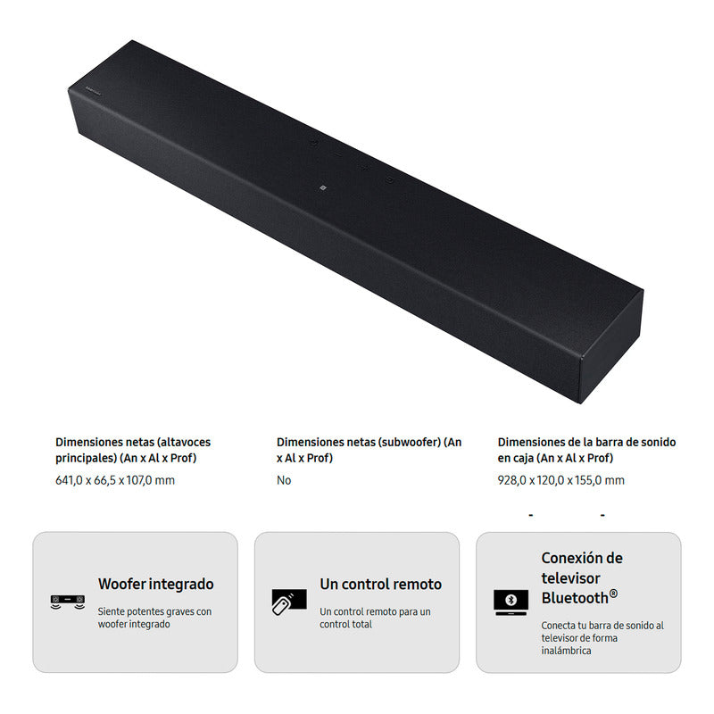 Barra De Sonido Hw-c400 Samsung