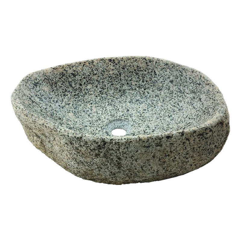Lavamanos De Sobreponer En Piedra Natural Diorita