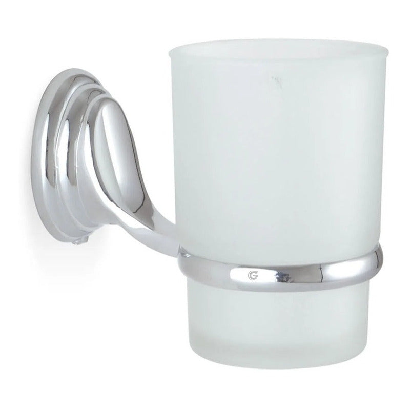 Juego De Accesorios Para Baño Cromado X4 Piezas