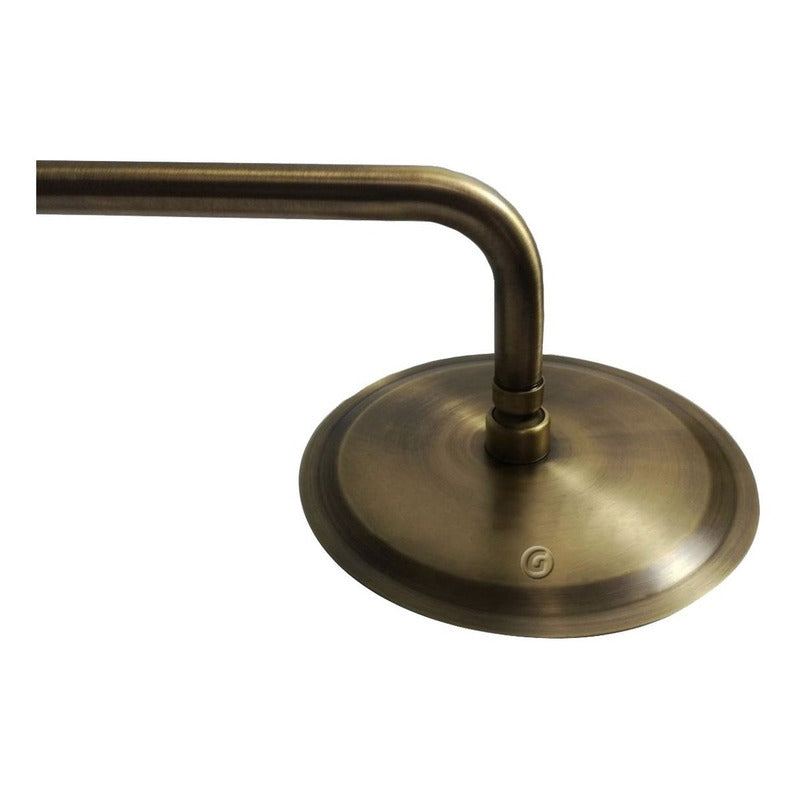 Ducha Vintage Bronce Antiguo 25cm Incluye Tubo