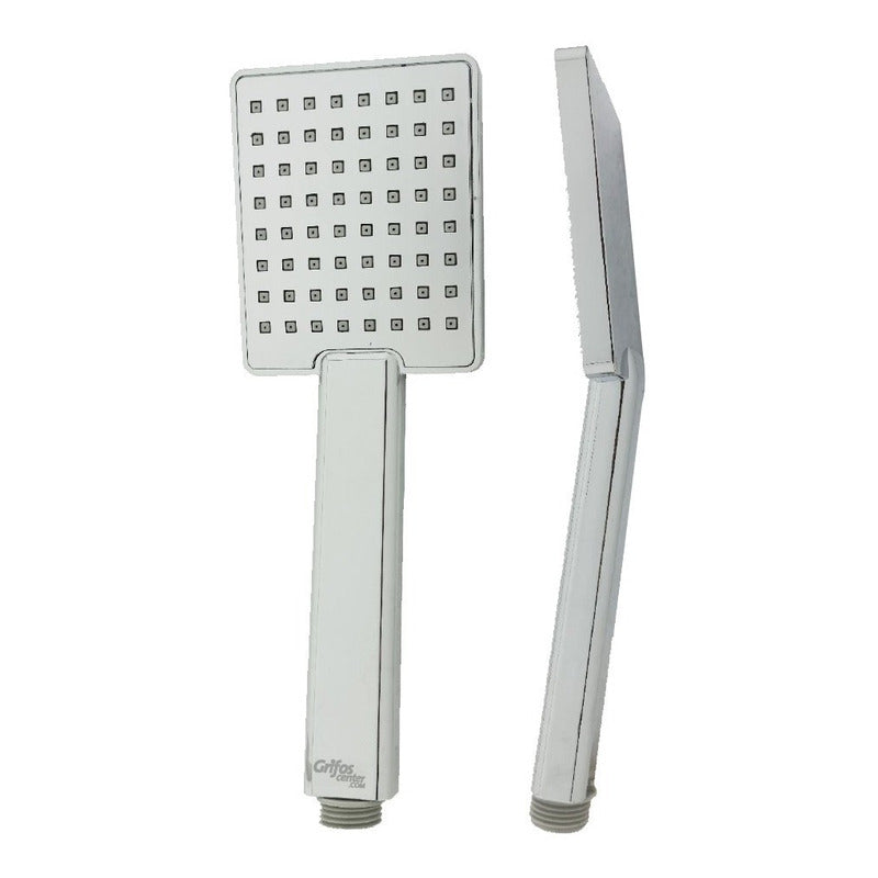 Teleducha O Ducha De Mano Cuadrada 8puLG Cromada